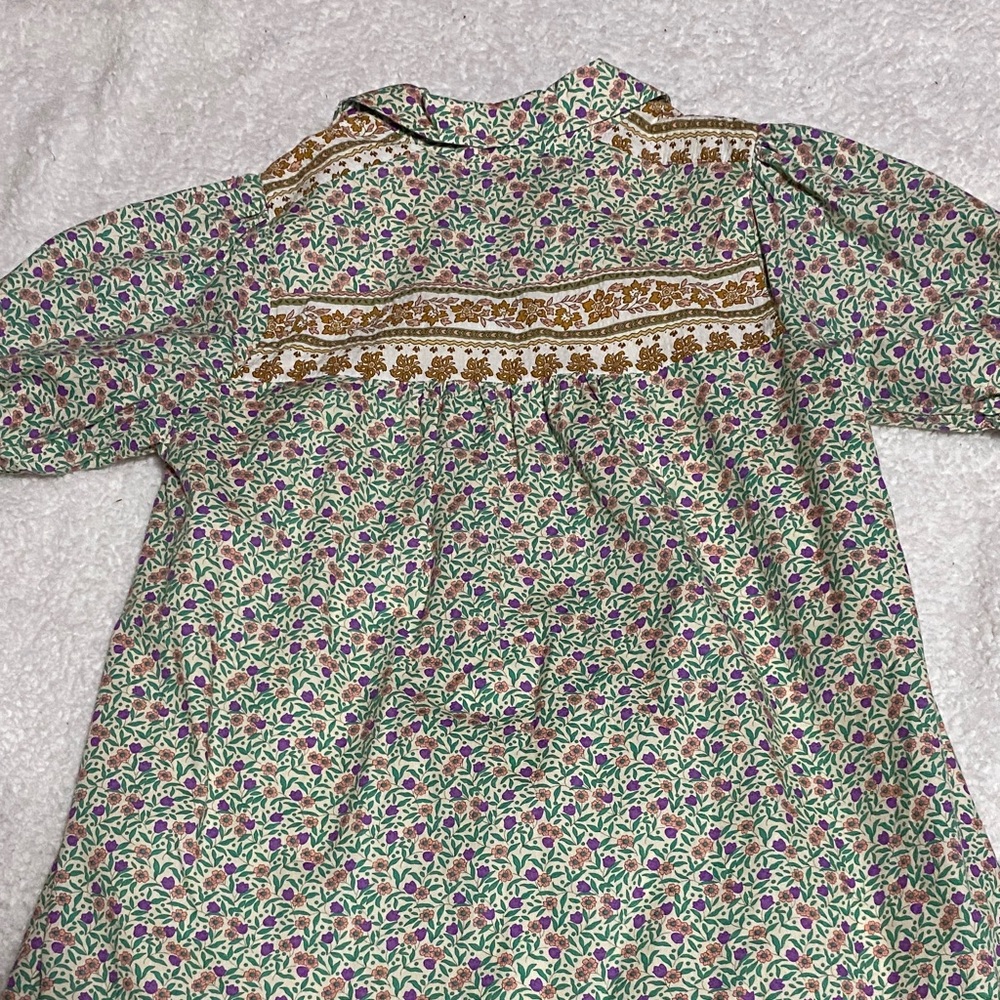 THML Floral women’s size medium  Dress adorable lined with slip NWOT - Picture 11 of 16